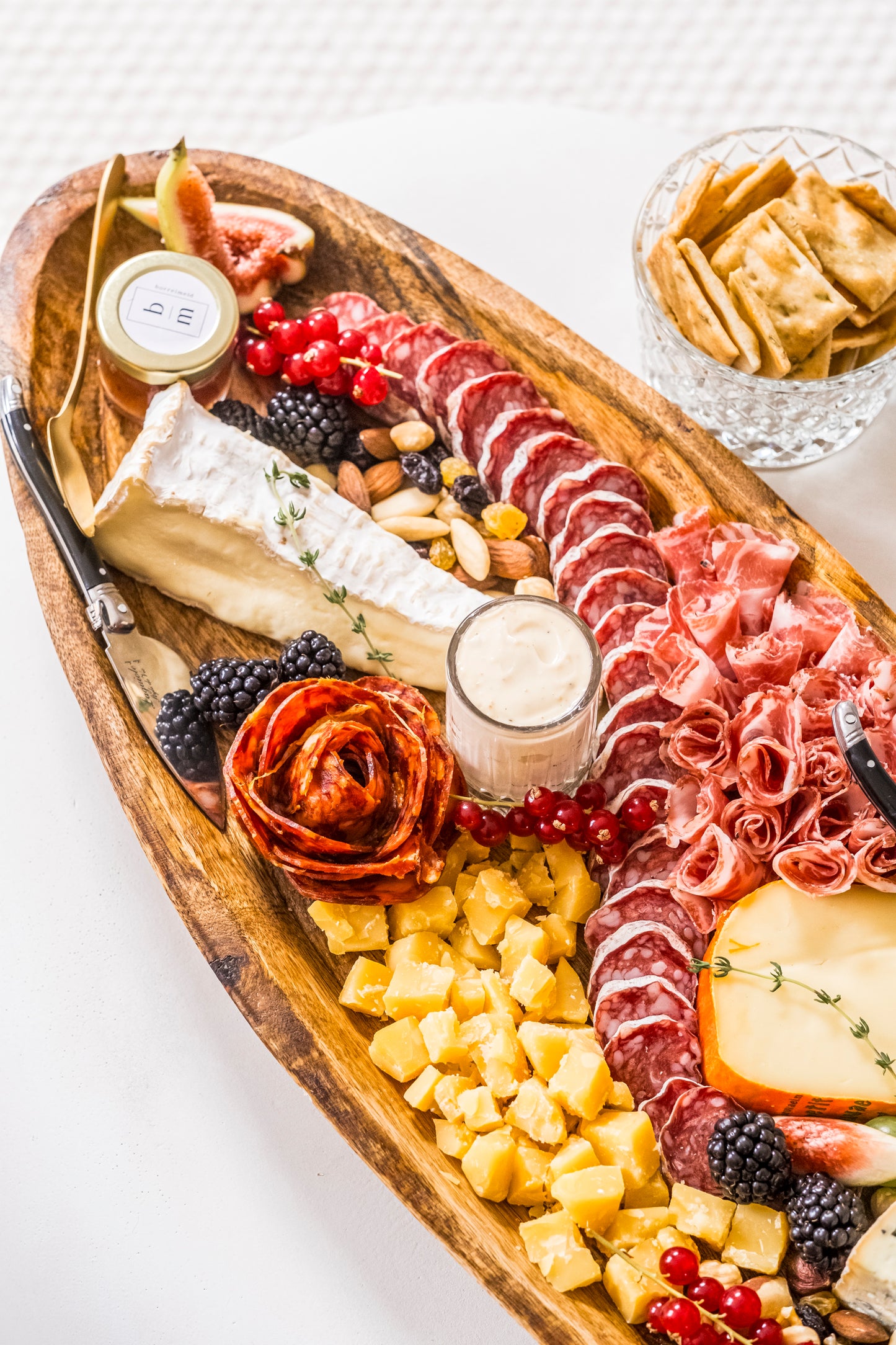 Charcuterieboard groot (10-15 personen)