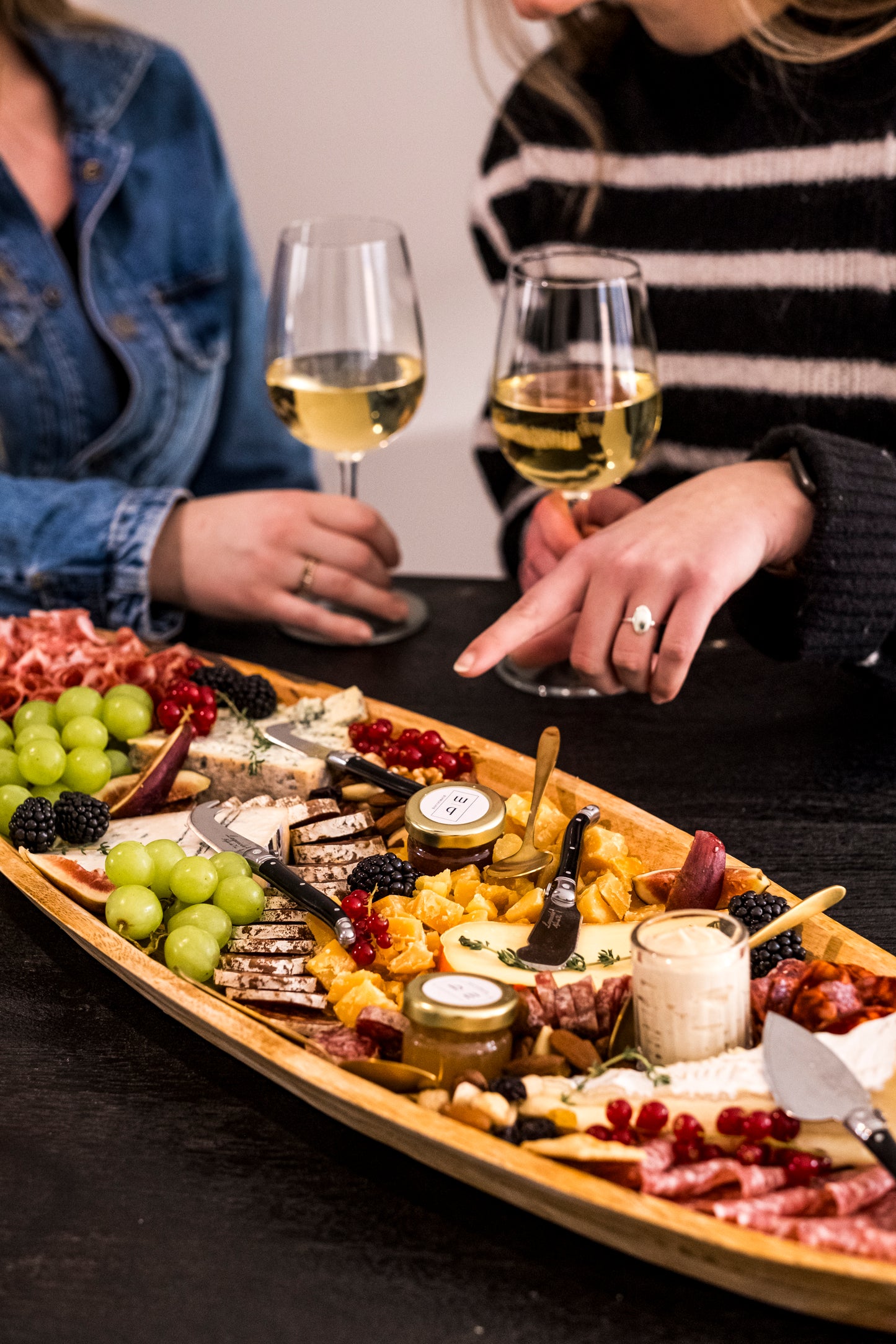 Charcuterieboard groot (10-15 personen)