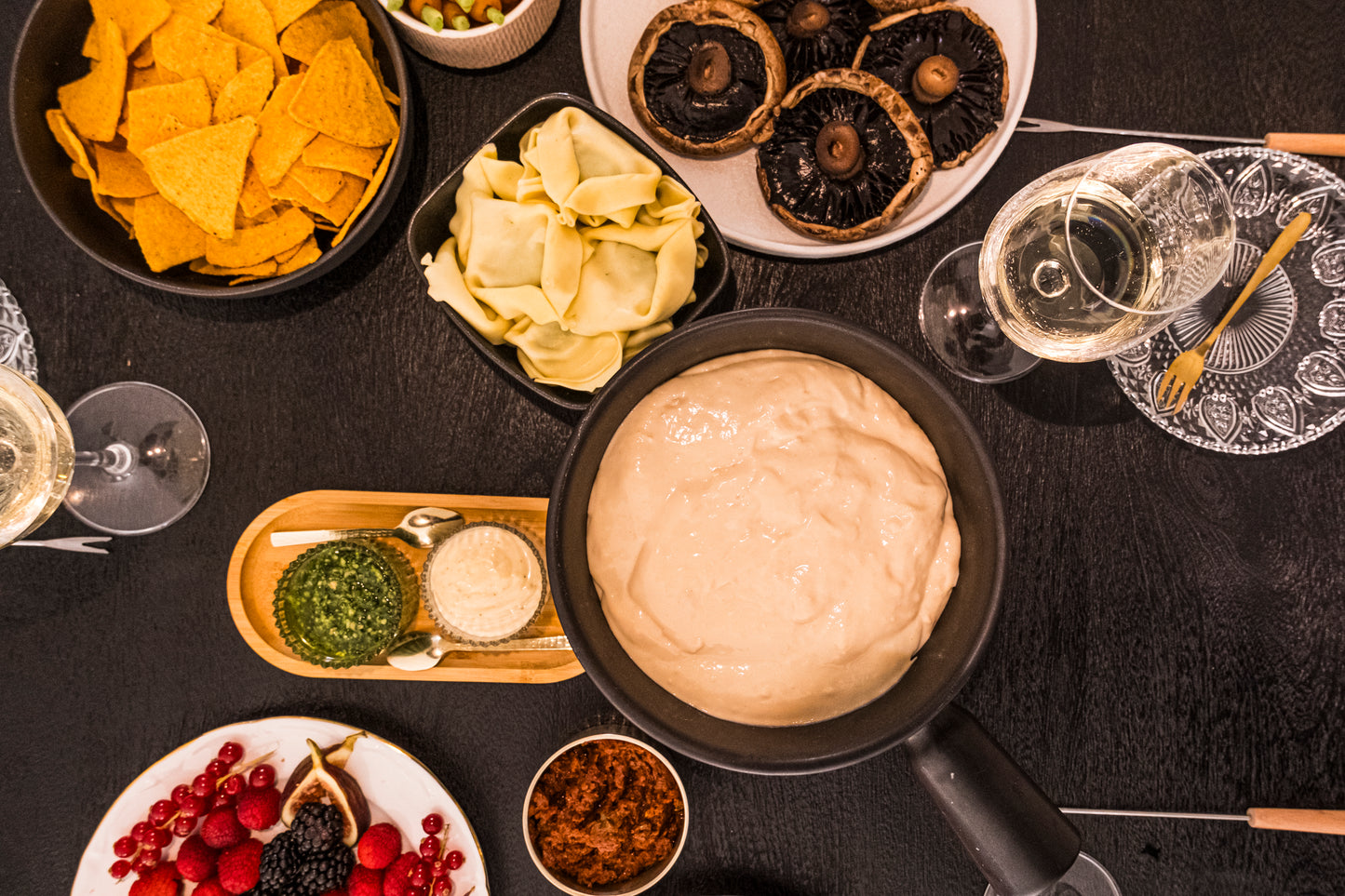 Kaasfondue van kaasmakerij Oudwijker